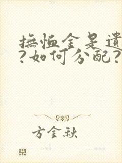 抚恤金是遗产吗?如何分配?