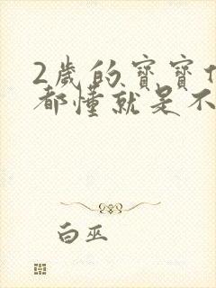 2岁的宝宝什么都懂就是不说话