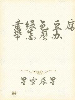 黄绿色豆腐渣白带怎么办