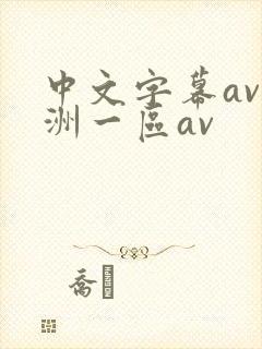 中文字幕av亚洲一区av
