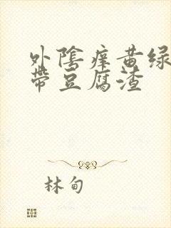 外阴痒黄绿色白带豆腐渣