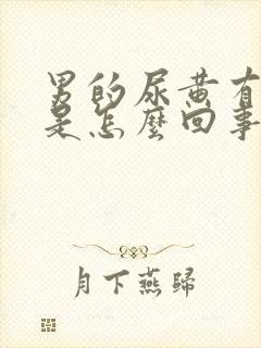 男的尿黄有异味是怎么回事