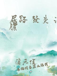 尿路 发炎 流脓