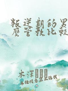 叛逆期的男孩怎么管教比较好