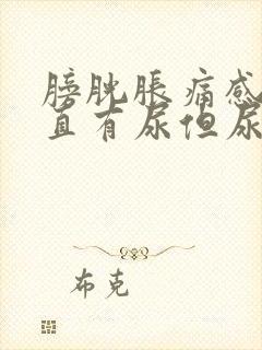 膀胱胀痛感觉一直有尿但尿不出来