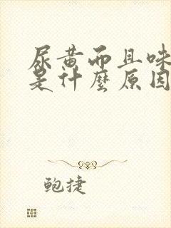 尿黄而且味道重是什么原因引起的