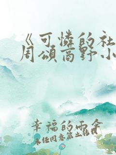 《可怜的社畜》周颂商野小说