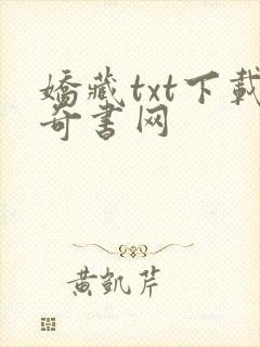娇藏txt下载奇书网