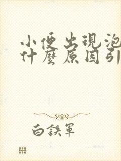 小便出现泡沫是什么原因引起的