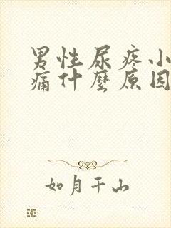 男性尿疼小便刺痛什么原因