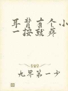 耳背有个小鼓包一按就疼