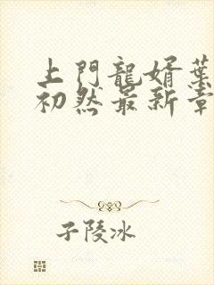 上门龙婿叶辰萧初然最新章节更新