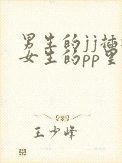 男生的jj插进女生的pp里