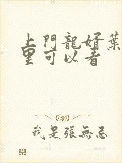 上门龙婿叶辰哪里可以看