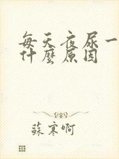 每天夜尿一次是什么原因