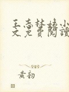 王志林姨小说全文免费阅读