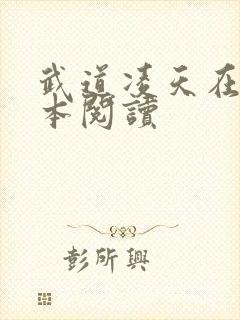 武道凌天在线全本阅读