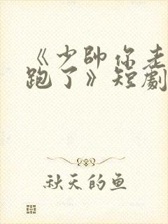 《少帅你老婆又跑了》短剧