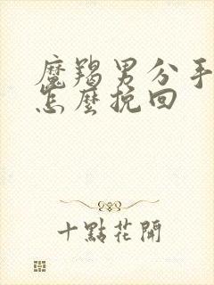 魔羯男分手了要怎么挽回