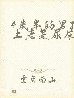 4岁半的男孩晚上老是尿床是什么原因