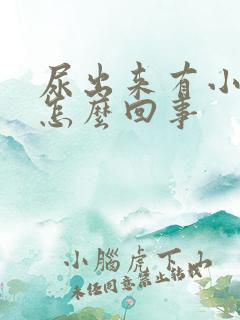 尿出来有小颗粒怎么回事