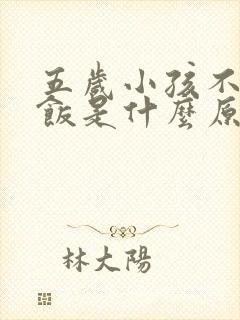 五岁小孩不爱吃饭是什么原因