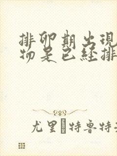 排卵期出现分泌物是已经排卵了吗?