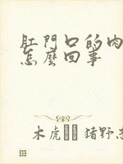 肛门口的肉球是怎么回事