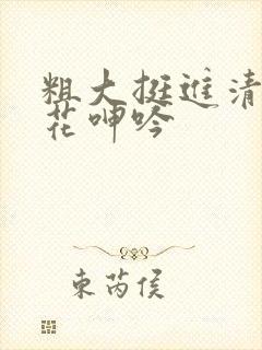 粗大挺进清纯校花呻吟