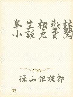 半生相欢林小兰小说免费阅读