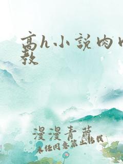 高h小说肉肉调教