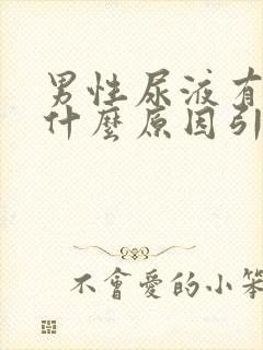 男性尿液有血丝什么原因引起的