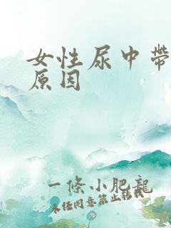 女性尿中带血的原因