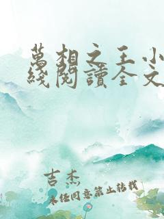 万相之王小说在线阅读全文