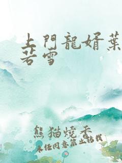 上门龙婿叶凡唐若雪