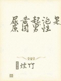 尿黄起泡是什么原因男性