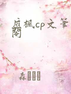 应枫cp文笔趣阁