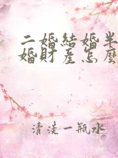 二婚结婚半年离婚财产怎么分配