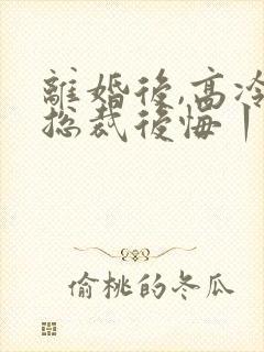 离婚后,高冷女总裁后悔丨