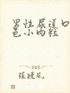 男性尿道口有白色小肉粒