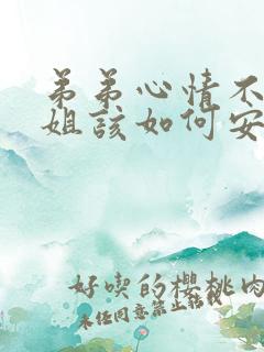 弟弟心情不好姐姐该如何安慰弟弟