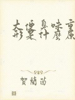 大便臭味重不成形是什么原因