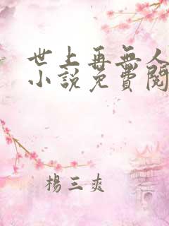 世上再无人似他小说免费阅读