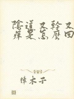 阴道又干又疼又痒是怎么回事