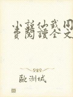 小说仙武同修免费阅读全文