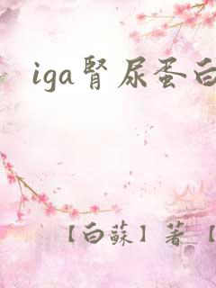 iga肾尿蛋白