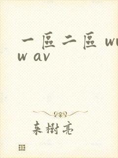一区二区 www av