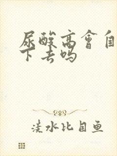 尿酸高会自己降下去吗