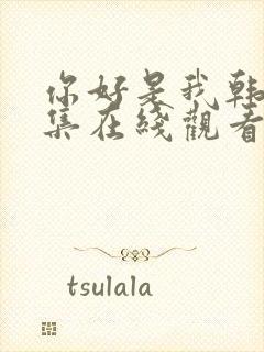 你好是我韩剧全集在线观看