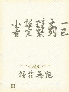 小说推文一口气看完系列已完结悬疑